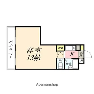 サンライト津島Ⅱ号館【3階】の間取り