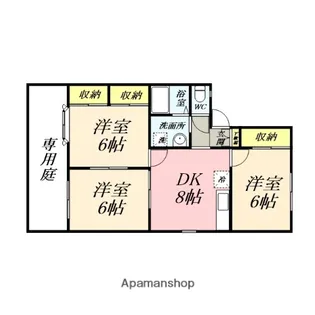 3DKの間取り画像