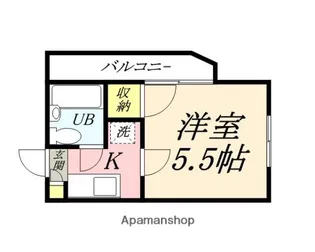 RURU伊島【3階】の間取り
