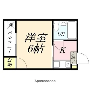 RURU伊島【1階】の間取り