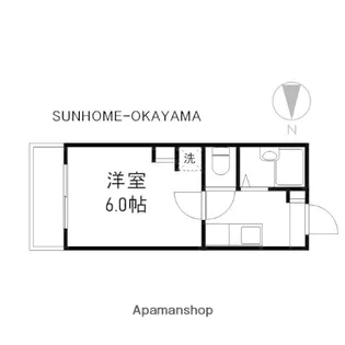 プレアール南方Ⅰ【206号室】の間取り