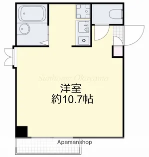 SUNLIFE【3階】の間取り