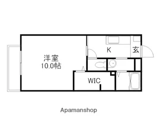 STATES MINAMI Ⅱ番館【1階】の間取り