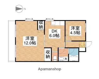 大和ビル【3階】の間取り