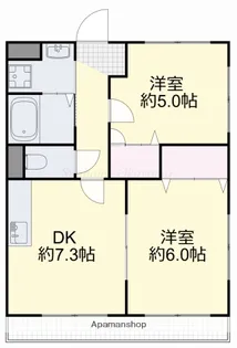 オルセーメゾンE【3階】の間取り