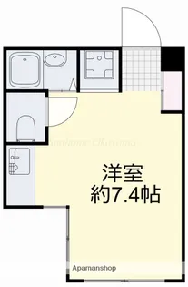 ルシエル番町【202号室】の間取り