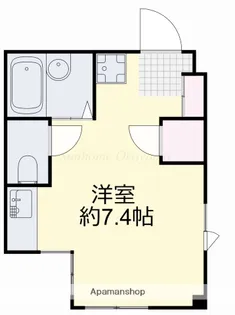 ルシエル番町【205号室】の間取り