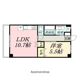 アドバンスM【2階】の間取り