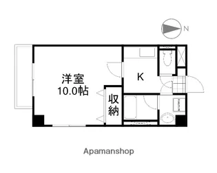 ピアシティ医大東【3階】の間取り