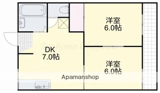 ハイムデアフロイデⅠ【1階】の間取り