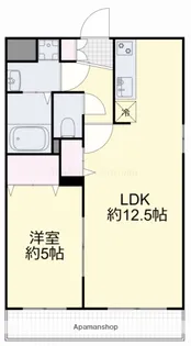 サウスコート西市【1階】の間取り