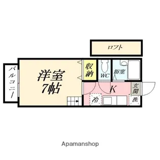 98リーベル【3階】の間取り