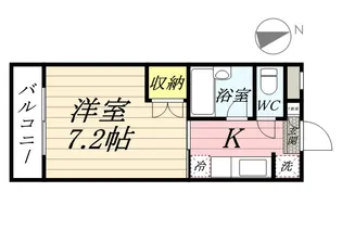 スイートピアFUJI A棟【1階】の間取り