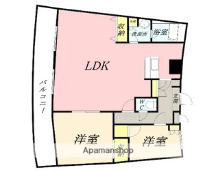エクセルメゾン岡山【10階】の間取り