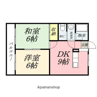 カサベルデ東山【3階】の間取り