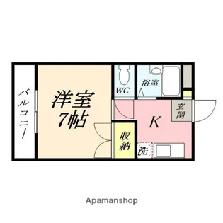 エスポアール22【403号室】の間取り