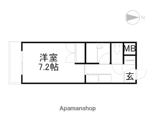神田K2スクエア【3階】の間取り