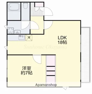 ストロベリーパレス【2階】の間取り