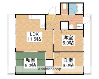 エステート93【2階】の間取り