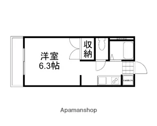 マンションサクセス【1階】の間取り