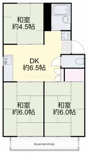 ドミール野田B棟【205号室】の間取り