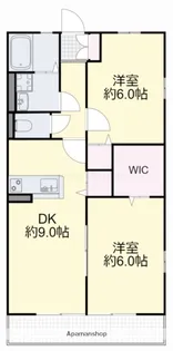 ファミーユL【102号室】の間取り