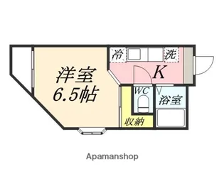 セントフォレスト下中野B【4階】の間取り