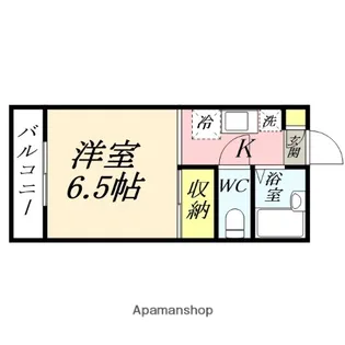 セントフォレスト下中野B【3階】の間取り