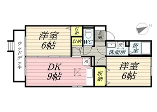 ピュアメゾン西大寺【1階】の間取り