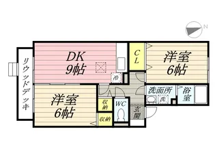 ピュアメゾン西大寺【1階】の間取り