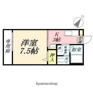 メゾンS&T【1階】の間取り