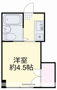 フォーボックス【3階】の間取り