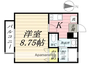 フォーシーズンズ春【2階】の間取り