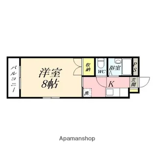 アークハイツ富田町【4階】の間取り