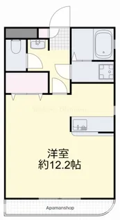 ヴィクトワール南方【4階】の間取り