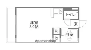 河合レジデンス【2階】の間取り
