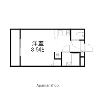 河合レジデンス【102号室】の間取り