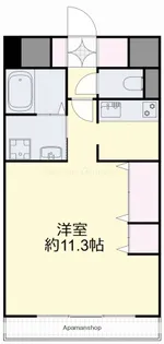 クレストシティ中井町【8階】の間取り