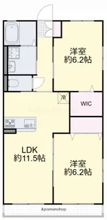 エンドレスⅦ【2階】の間取り