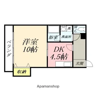 メゾンエース【2階】の間取り