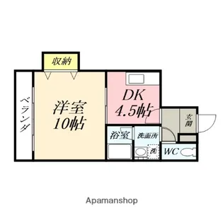 メゾンエース【3階】の間取り