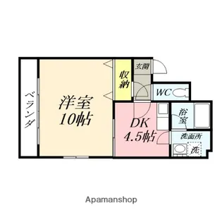 メゾンエース【3階】の間取り
