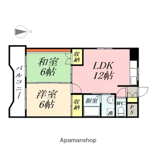 メゾン・ディエトワール【5階】の間取り