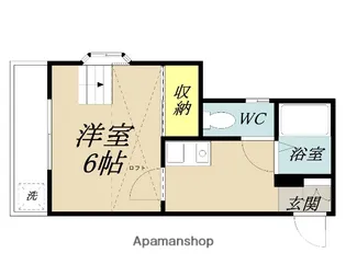 ロワール青江【2階】の間取り