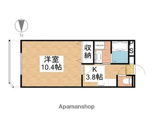 成和第6ビル【3階】の間取り