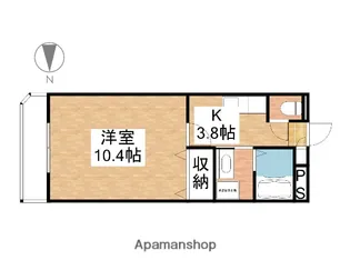 成和第6ビル【3階】の間取り