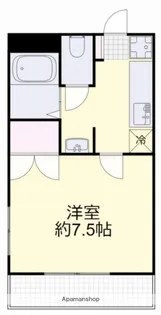 ワンダースメゾン青江【1階】の間取り
