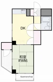 プレアール大供Ⅱ【203号室】の間取り