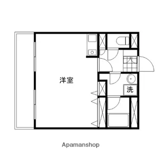 ブランカ新屋敷【6階】の間取り