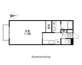 ラフィーネ番町【2階】の間取り